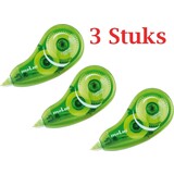 Merkloos 3 pieces Correction roller - Correction tape - Correction tape - Correct it - 3 pieces