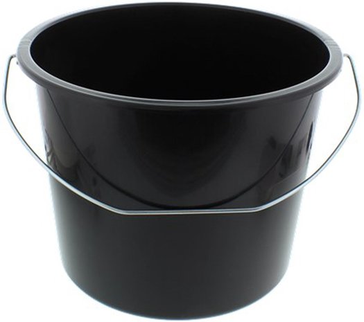 Merkloos 12 liter construction bucket, bucket with handle, harvest bucket, cleaning bucket, water bucket, cement bucket, mortar bucket Merkloos 12 liter construction bucket, bucket with handle, harvest bucket, cleaning bucket, water bucket, cement bucket, mortar bucket