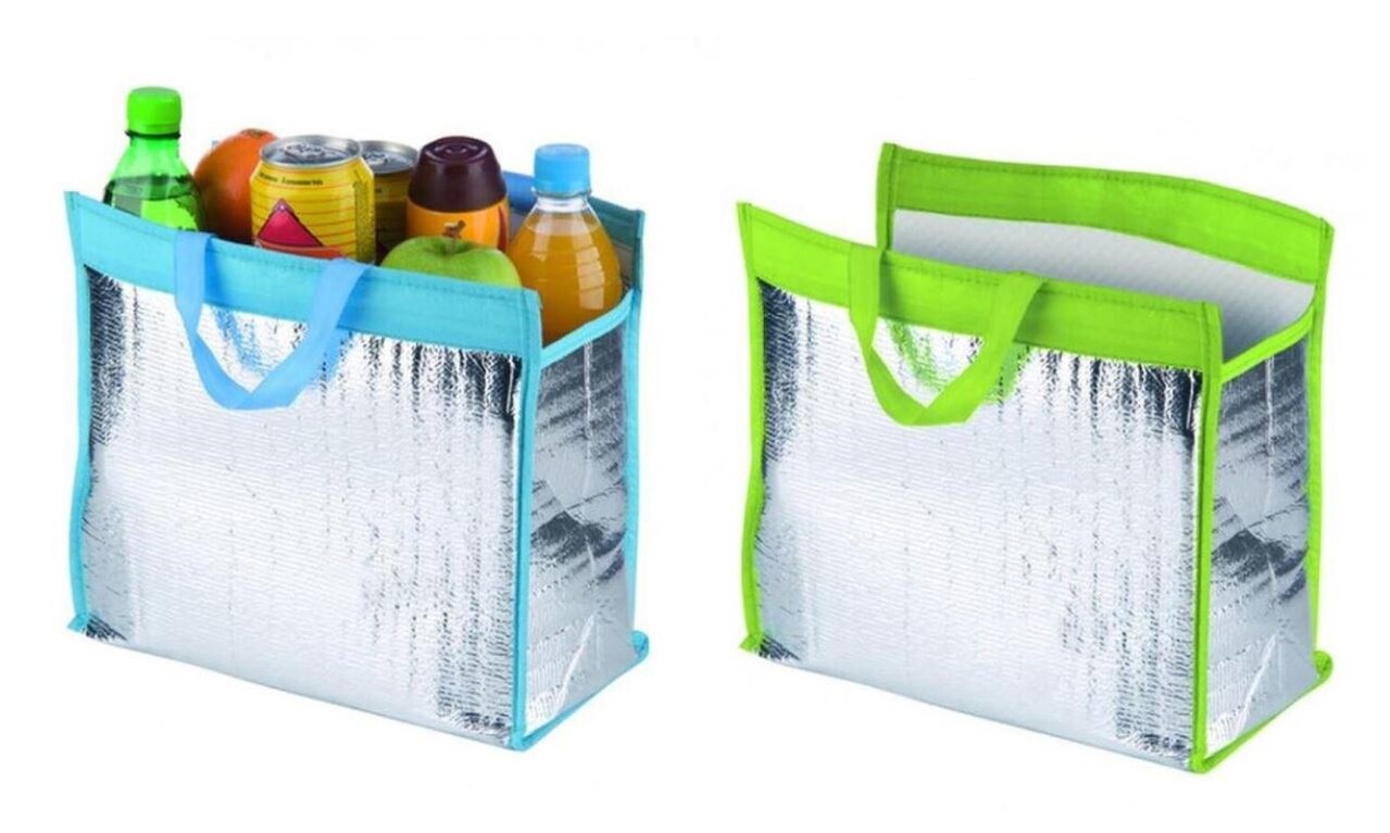 Discountershop Cool bag with handle \ Pink Discountershop Cool bag with handle \ Pink