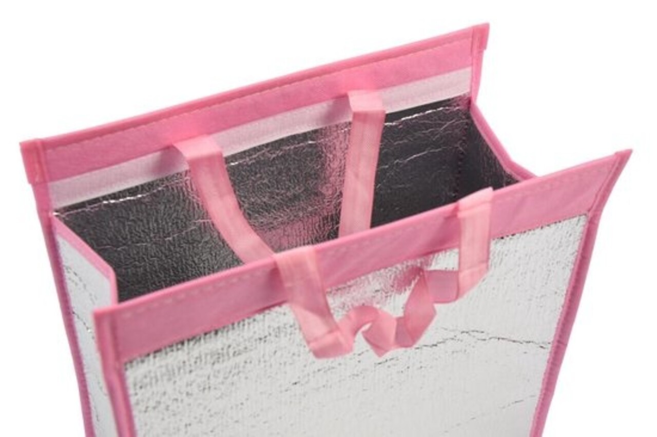 Discountershop  Koeltas met handvat \ Roze