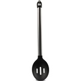 Merkloos Kitchenware sieve spoon 35cm stainless steel with soft plastic