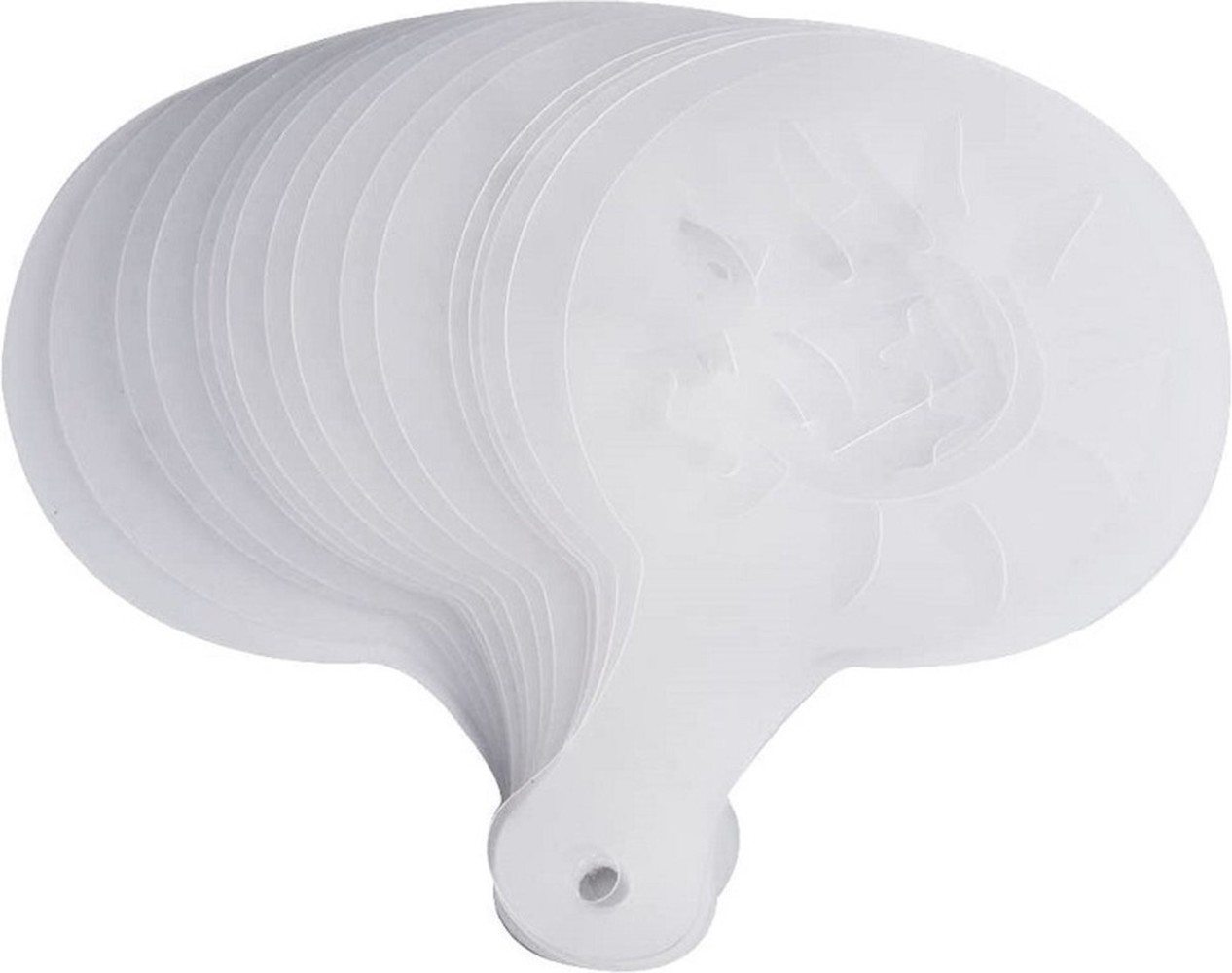 Discountershop 16 Cappuccino Coffee Barista Stencils Template Sprinkle Pad Duster Spray - Cappuccino Template - Reusable Barista Set - Cocoa Templates - 16 Pieces - White Discountershop 16 Cappuccino Coffee Barista Stencils Template Sprinkle Pad Duster Spray - Cappuccino Template - Reusable Barista Set - Cocoa Templates - 16 Pieces - White