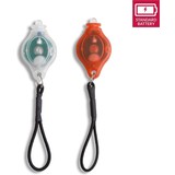 Discountershop Bicycle lights LED front light and rear light silicone set of 2 - Bicycle lighting front light and rear light lighting set - Bicycle lights children's bicycle lighting set waterproof silicone Discountershop Bicycle lights LED front light and rear light silicone set of 2 - Bicycle lighting front light and rear light lighting set - Bicycle lights children's bicycle lighting set waterproof silicone