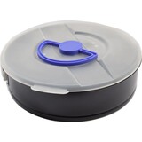 Merkloos Springform tin with lid 26cm dia - round baking tin - easy to use - handy for storing your pie or cake - plastic lid Merkloos Springform tin with lid 26cm dia - round baking tin - easy to use - handy for storing your pie or cake - plastic lid