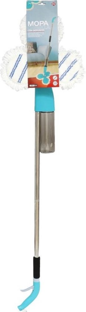 Gerimport Gerimport Floor Wiper With Reservoir 120 Cm Aluminum Blue Gerimport Gerimport Floor Wiper With Reservoir 120 Cm Aluminum Blue