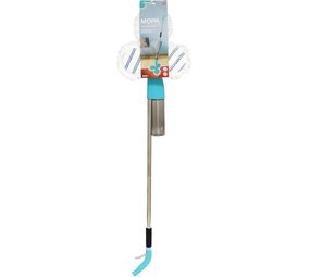 Gerimport Gerimport Vloerwisser Met Reservoir 120 Cm Aluminium Blauw Gerimport Gerimport Vloerwisser Met Reservoir 120 Cm Aluminium Blauw