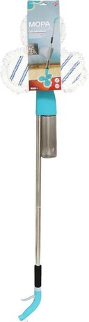 Gerimport Gerimport Floor Wiper With Reservoir 120 Cm Aluminum Blue Gerimport Gerimport Floor Wiper With Reservoir 120 Cm Aluminum Blue