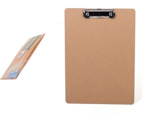 Discountershop 6x Klemborden - Klemborden A4 - Klemborden hout A4 31 x 22 x 1.5 cm Discountershop 6x Klemborden - Klemborden A4 - Klemborden hout A4 31 x 22 x 1.5 cm