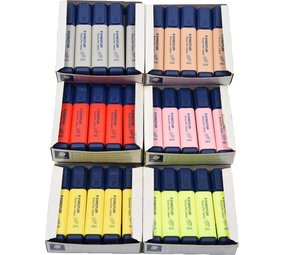 Staedtler 60 x - Staedtler markeerstift Textsurfer Classic | 6 kleuren Staedtler 60 x - Staedtler markeerstift Textsurfer Classic | 6 kleuren