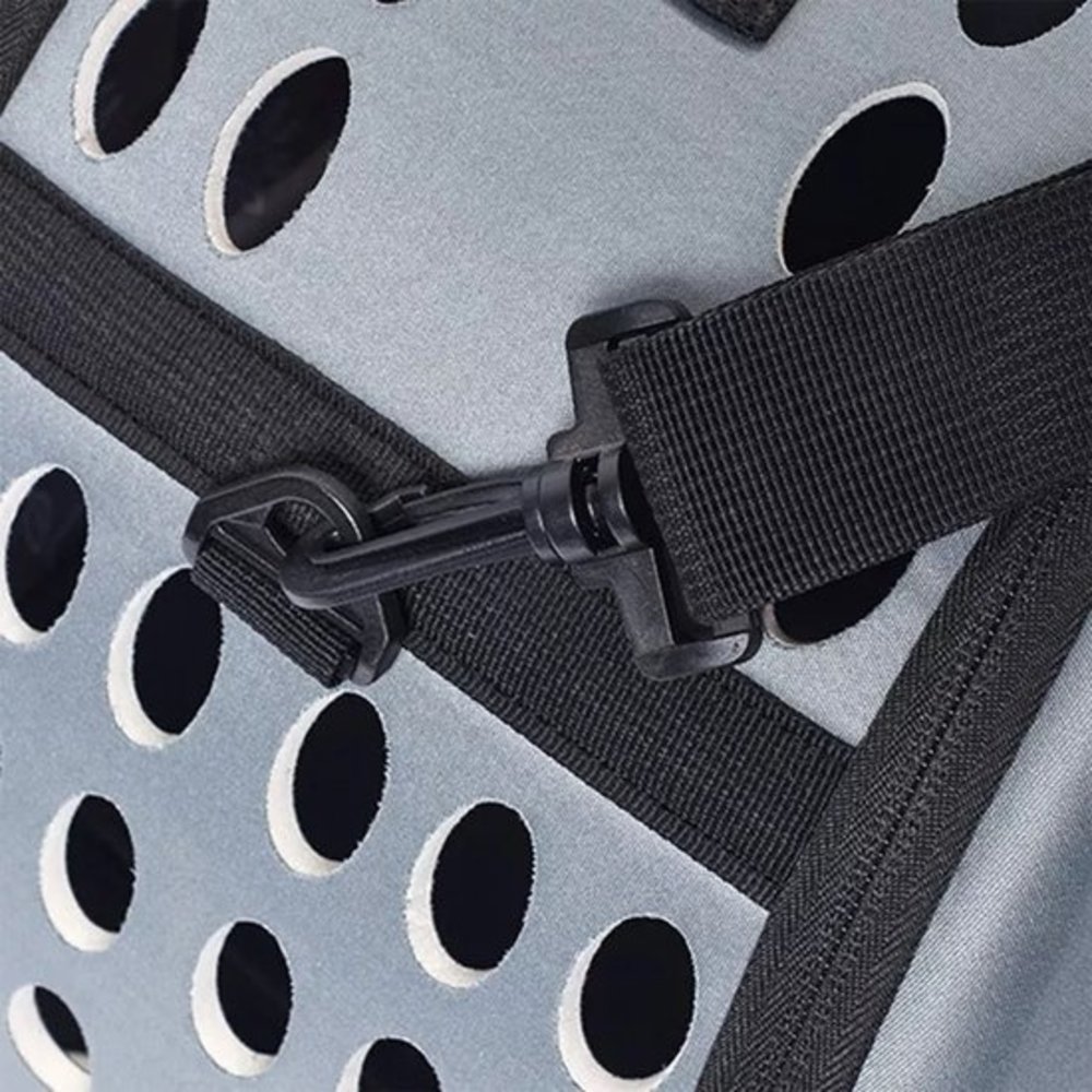 Discountershop Reistas Kat - Draagtas Kat - tot 6 KG - Reismand Kat - Transporttas Kat - Kattentas - Stijlvolle en Handige Transportbox - Katten Reistas - Reisbench Hond - Konijn - Grijs - One size Discountershop Reistas Kat - Draagtas Kat - tot 6 KG - Reismand Kat - Transporttas Kat - Kattentas - Stijlvolle en Handige Transportbox - Katten Reistas - Reisbench Hond - Konijn - Grijs - One size