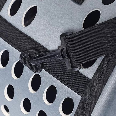 Discountershop Reistas Kat - Draagtas Kat - tot 6 KG - Reismand Kat - Transporttas Kat - Kattentas - Stijlvolle en Handige Transportbox - Katten Reistas - Reisbench Hond - Konijn - Grijs - One size Discountershop Reistas Kat - Draagtas Kat - tot 6 KG - Reismand Kat - Transporttas Kat - Kattentas - Stijlvolle en Handige Transportbox - Katten Reistas - Reisbench Hond - Konijn - Grijs - One size