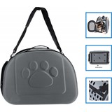 Discountershop Travel bag Cat - Carrying bag Cat - up to 6 KG - Travel basket Cat - Transport bag Cat - Cat bag - Stylish and Handy Transport box - Cat Travel bag - Travel bench Dog - Rabbit - Gray - One size Discountershop Travel bag Cat - Carrying bag Cat - up to 6 KG - Travel basket Cat - Transport bag Cat - Cat bag - Stylish and Handy Transport box - Cat Travel bag - Travel bench Dog - Rabbit - Gray - One size