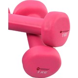 Discountershop Discountershop® Handgewicht Set 2x1 KG - Dumbbell set 2Kg - Gewichten 2Kilo Discountershop Discountershop® Handgewicht Set 2x1 KG - Dumbbell set 2Kg - Gewichten 2Kilo
