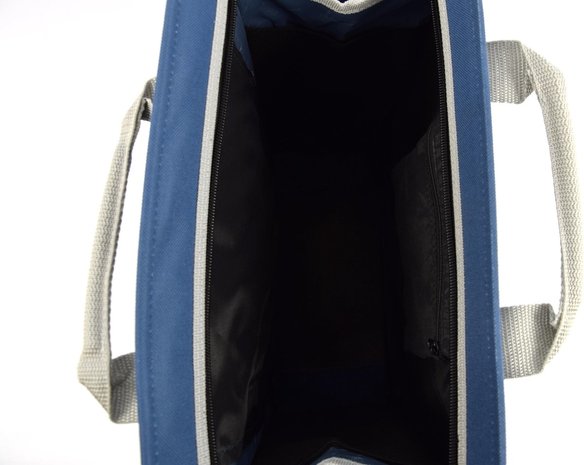 Merkloos Fietstas blauw Canvas - Boodschappentas met Canvas Handvatten Blauw - Fietstas - Fietstassen - Enkele fietstas - fietstas enkel - Fiets boodschappentas Merkloos Fietstas blauw Canvas - Boodschappentas met Canvas Handvatten Blauw - Fietstas - Fietstassen - Enkele fietstas - fietstas enkel - Fiets boodschappentas