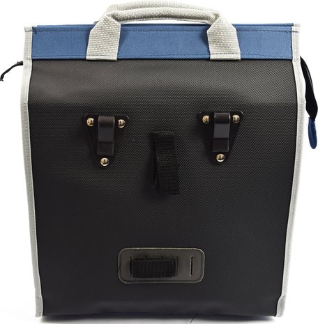 Merkloos Bicycle bag blue Canvas - Shopping bag with Canvas Handles Blue - Bicycle bag - Bicycle bags - Single bicycle bag - single bicycle bag - Bicycle shopping bag Merkloos Bicycle bag blue Canvas - Shopping bag with Canvas Handles Blue - Bicycle bag - Bicycle bags - Single bicycle bag - single bicycle bag - Bicycle shopping bag