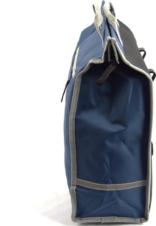 Merkloos Bicycle bag blue Canvas - Shopping bag with Canvas Handles Blue - Bicycle bag - Bicycle bags - Single bicycle bag - single bicycle bag - Bicycle shopping bag Merkloos Bicycle bag blue Canvas - Shopping bag with Canvas Handles Blue - Bicycle bag - Bicycle bags - Single bicycle bag - single bicycle bag - Bicycle shopping bag
