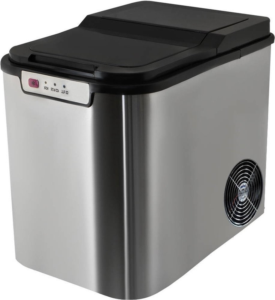 Discountershop Discountershop® Ice cube machine - 2 Liter - 6-8 Min. - 12kg/24h - Ice cube maker with ice scoop - Silver Discountershop Discountershop® Ice cube machine - 2 Liter - 6-8 Min. - 12kg/24h - Ice cube maker with ice scoop - Silver
