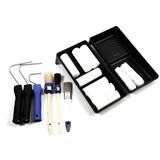 Merkloos 17-piece paint set / painting set for varnish, lacquer, and wall paint jobs | including spare rollers and paint brushes