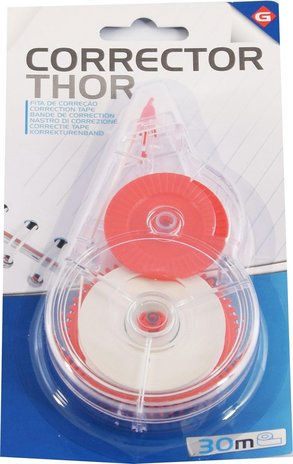 Merkloos Correction tape 4 pieces 30 meters 4 pieces Correction tape - Correction tape - Correction tape - Correct it - 4 pieces