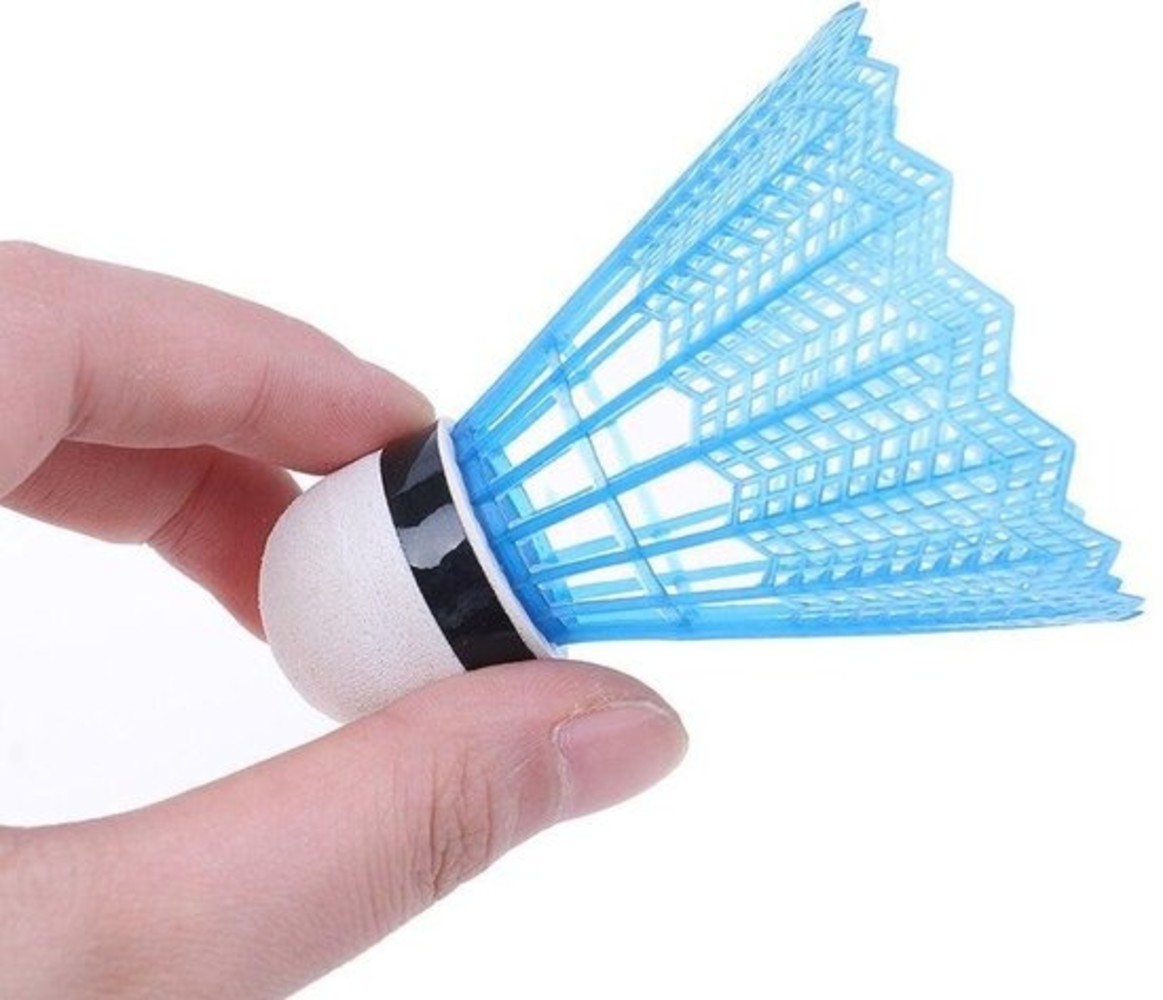 Merkloos Badminton shuttles Veren 10 stuks gekleurd - Badminton accessoires Merkloos Badminton shuttles Veren 10 stuks gekleurd - Badminton accessoires