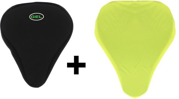 Merkloos SEAT COVER GEL WITH WATERPROOF COVER - Saddle cover with gel - Comfort fit  Saddle cover with gel - Uni  Saddle cover - Saddle cloth Merkloos SEAT COVER GEL WITH WATERPROOF COVER - Saddle cover with gel - Comfort fit  Saddle cover with gel - Uni  Saddle cover - Saddle cloth