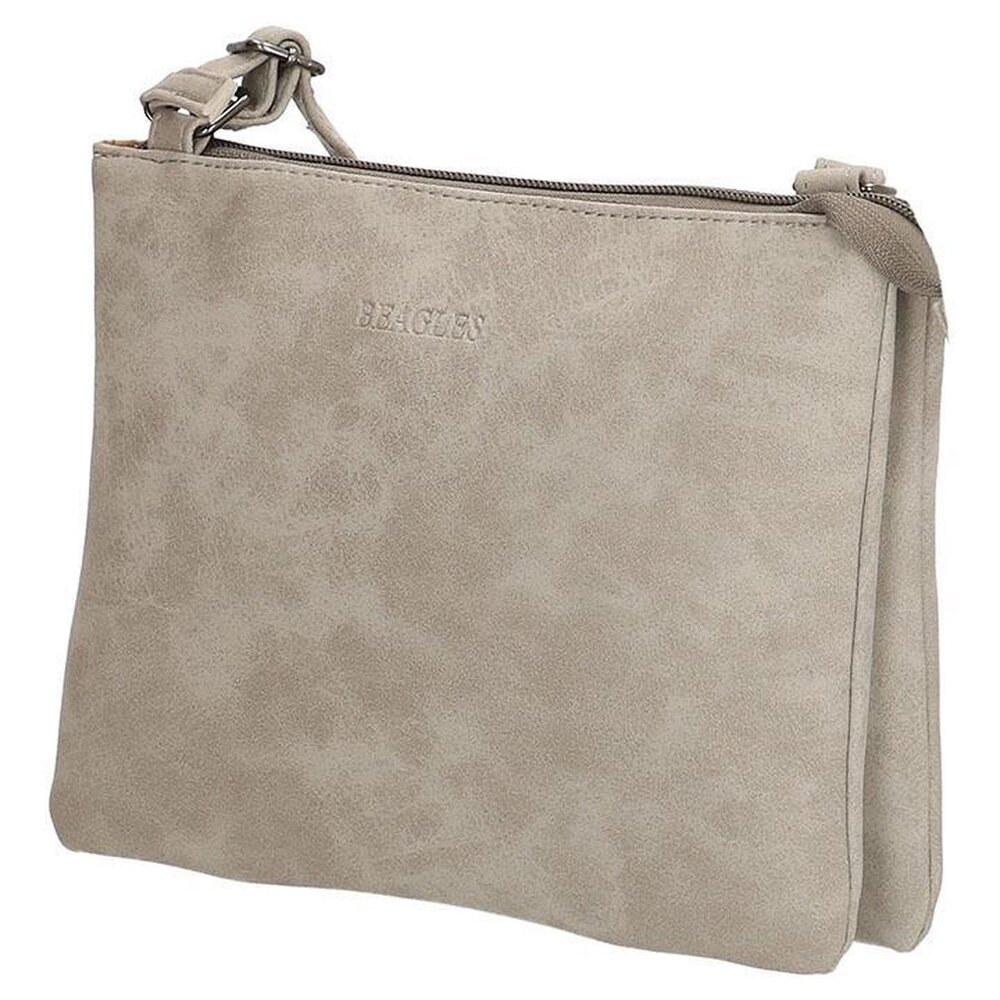 Beagles Beagles Shoulder Bag Carihuela Light Grey Beagles Beagles Shoulder Bag Carihuela Light Grey