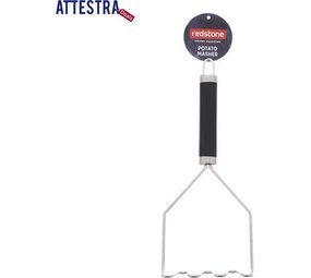 Redstone Potato Masher - Black / Silver - Metal - l 24 cm Redstone Potato Masher - Black / Silver - Metal - l 24 cm