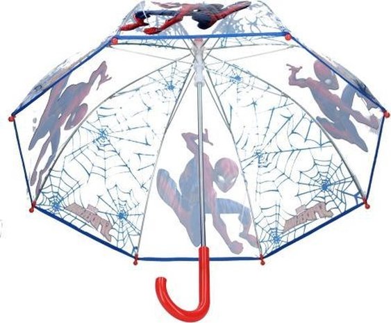 Kinderparaplu's - Spiderman Kinderparaplu - Disney Spiderman Kinderparaplu Paraplu - Paraplu - Paraplu - Paraplumerk - automatische paraplu - Kinder paraplu - Paraplu - Disney - transparant - - Discountershop.nl