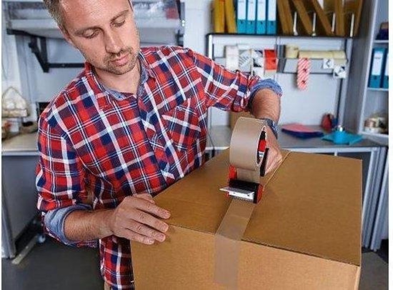 Tesa 3 Rollen verpakkingstape bruin 50 mm x 66 meter - Handig en knutselen - VERPAKKINGSTAPE TESA 64014 50MMX66M BRUIN 3 STUKs Tesa 3 Rollen verpakkingstape bruin 50 mm x 66 meter - Handig en knutselen - VERPAKKINGSTAPE TESA 64014 50MMX66M BRUIN 3 STUKs