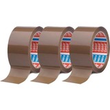 Tesa 3 Rollen verpakkingstape bruin 50 mm x 66 meter - Handig en knutselen - VERPAKKINGSTAPE TESA 64014 50MMX66M BRUIN 3 STUKs Tesa 3 Rollen verpakkingstape bruin 50 mm x 66 meter - Handig en knutselen - VERPAKKINGSTAPE TESA 64014 50MMX66M BRUIN 3 STUKs