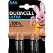 Duracell BATTERIJ Ultra POWER AAA / LR 4 stuks - AAA LR03/MX2400 100% Extra levensduur Duracell BATTERIJ Ultra POWER AAA / LR 4 stuks - AAA LR03/MX2400 100% Extra levensduur