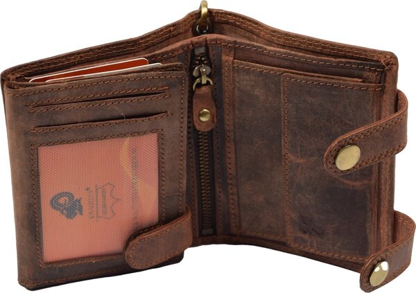 Genuine leather sale men wallet