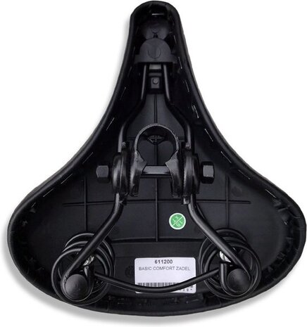 Merkloos Bicycle saddle bicycle saddle - comfort bicycle saddle - Vacuum saddle - gel saddle - with gel for extra comfort Merkloos Bicycle saddle bicycle saddle - comfort bicycle saddle - Vacuum saddle - gel saddle - with gel for extra comfort