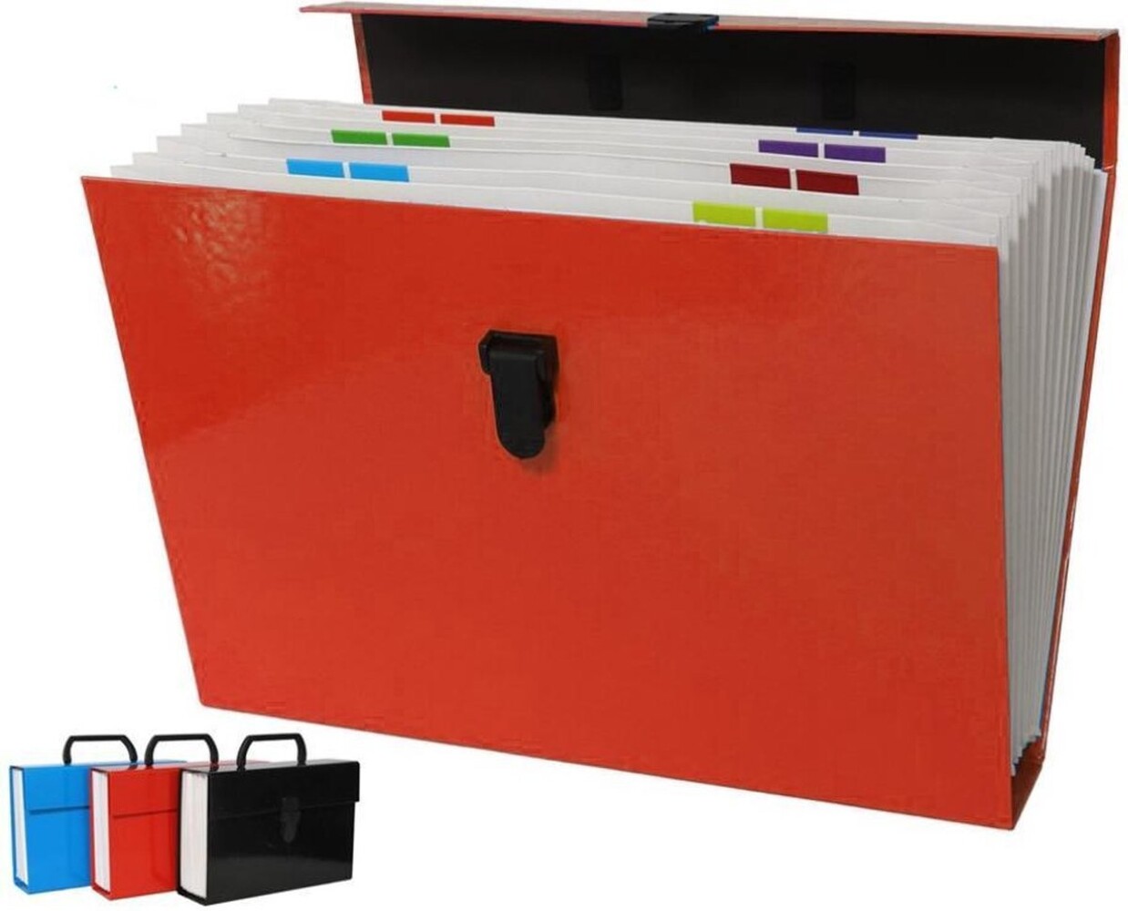 Merkloos Folder With Handle - File folder - Sorting folder - Office folder - Document folder - File cabinet/case 36x26 x 6 cm - Office - Folder - Paper - Office - Office accessories - Office mapping - Desk - Office folders - Office supplies