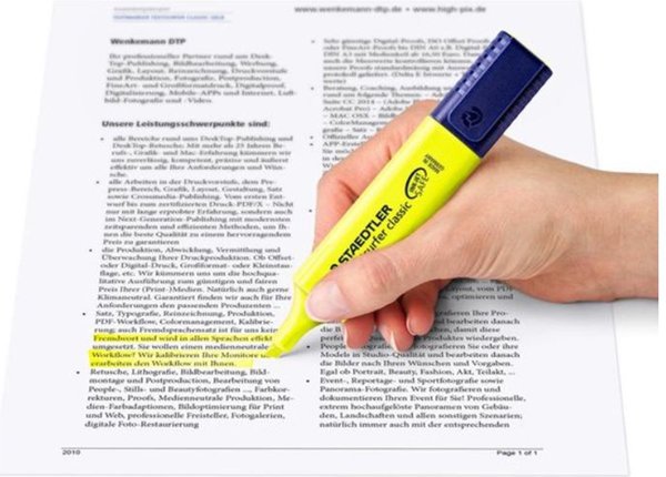 Staedtler 60 x - Staedtler markeerstift Textsurfer Classic | 6 kleuren