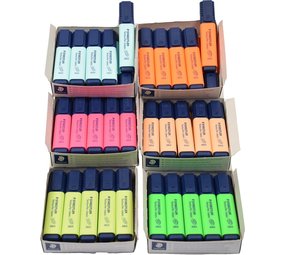 Staedtler 60 x - Staedtler markeerstift Textsurfer Classic | 6 kleuren Staedtler 60 x - Staedtler markeerstift Textsurfer Classic | 6 kleuren