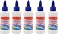 5 X All purpose glue 100ML - Glue - Glue for paper - Glue for cardboard - Glue for textiles - Glue for polystyrene foam.
