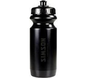 Merkloos Bidon Simson 600 ml - zwart Merkloos Bidon Simson 600 ml - zwart