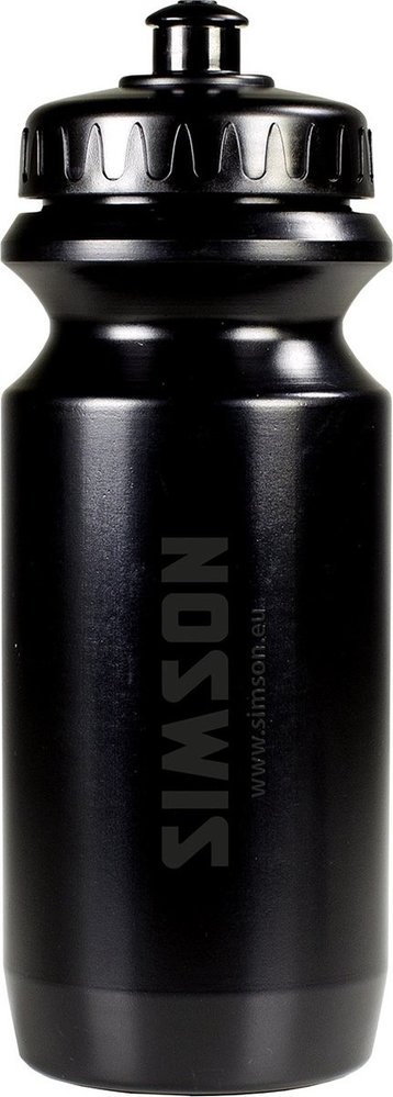 Merkloos Bidon Simson 600 ml - zwart Merkloos Bidon Simson 600 ml - zwart