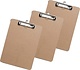 3x Klemborden - Klemborden B4 - Klemborden hout B4 39 x 28 x 0.3 cm 3x Klemborden - Klemborden B4 - Klemborden hout B4 39 x 28 x 0.3 cm