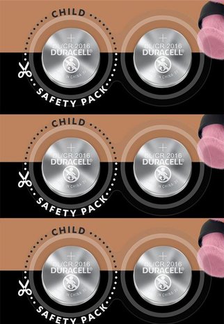 Duracell 6 Stuks - Duracell CR2016 Professional Electronics 3V Lithium knoopcel - Duracell Lithium CR2016 3V - 6 stuks Duracell 6 Stuks - Duracell CR2016 Professional Electronics 3V Lithium knoopcel - Duracell Lithium CR2016 3V - 6 stuks