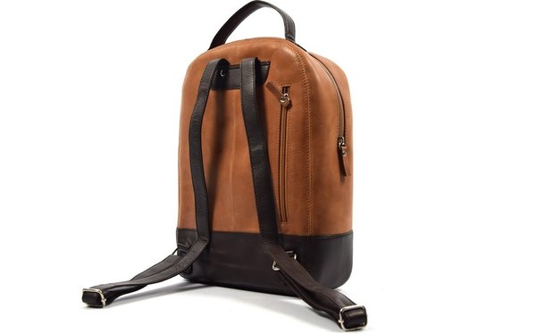 4 East 4East Leather Laptop Backpack - 12.2 inch - Cognac 4 East 4East Leather Laptop Backpack - 12.2 inch - Cognac