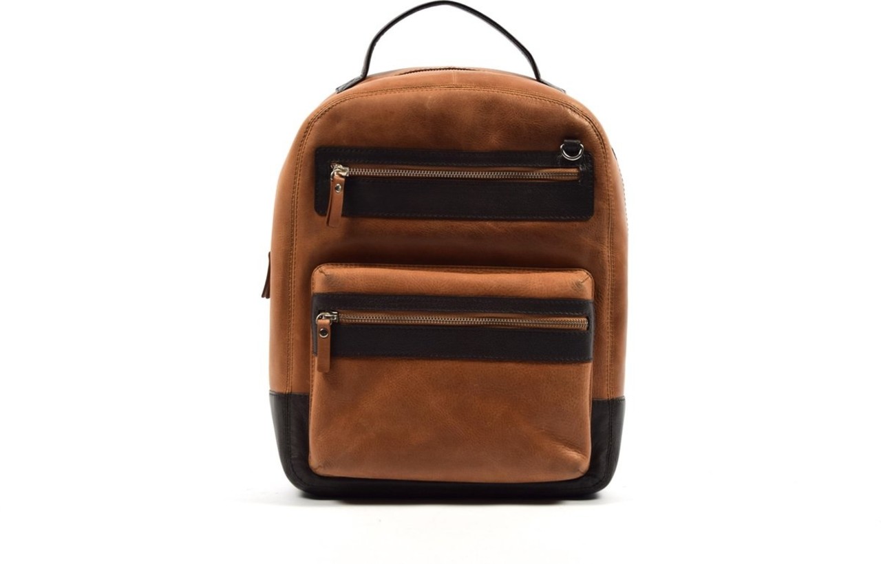 4 East 4East Leather Laptop Backpack - 12.2 inch - Cognac 4 East 4East Leather Laptop Backpack - 12.2 inch - Cognac