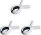 Clamps 3 pieces - Clothespins - 3 pieces - White and blue 100% plastic and therefore stainless | Do not leave any prints Clamps 3 pieces - Clothespins - 3 pieces - White and blue 100% plastic and therefore stainless | Do not leave any prints