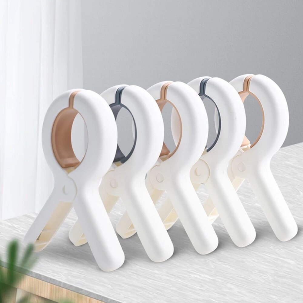 Discountershop Klemmen 9 stuks - Wasknijpers - 9 stuks - Wit en Geel 100% kunststof en dus roestvrij | Laten geen afdrukken achter Discountershop Klemmen 9 stuks - Wasknijpers - 9 stuks - Wit en Geel 100% kunststof en dus roestvrij | Laten geen afdrukken achter