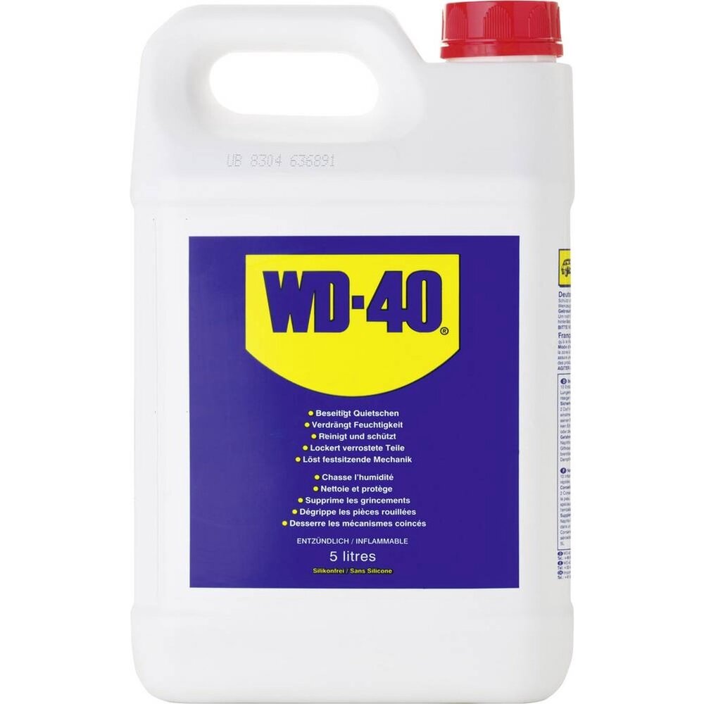 WD40 MultiUse 5L jerry can WD40 Lubricant 5 liters