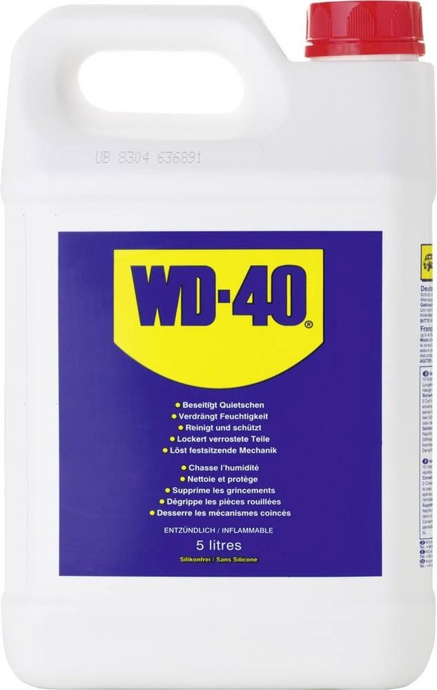 WD-40 WD-40 Multi-Use 5L jerry can - WD-40 Lubricant 5 liters WD-40 WD-40 Multi-Use 5L jerry can - WD-40 Lubricant 5 liters