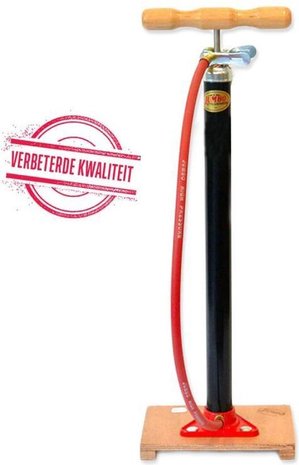 Merkloos Voetpomp met plank Klassieke FIETSPOMP MET PLANK -Verbeterde kwaliteit - Plank en Slang Merkloos Voetpomp met plank Klassieke FIETSPOMP MET PLANK -Verbeterde kwaliteit - Plank en Slang