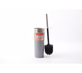 Delaram Toilet brush Delaram matt gray / toilet brush round 24cm Delaram Toilet brush Delaram matt gray / toilet brush round 24cm
