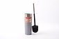 Toilet brush Delaram matt gray / toilet brush round 24cm Toilet brush Delaram matt gray / toilet brush round 24cm